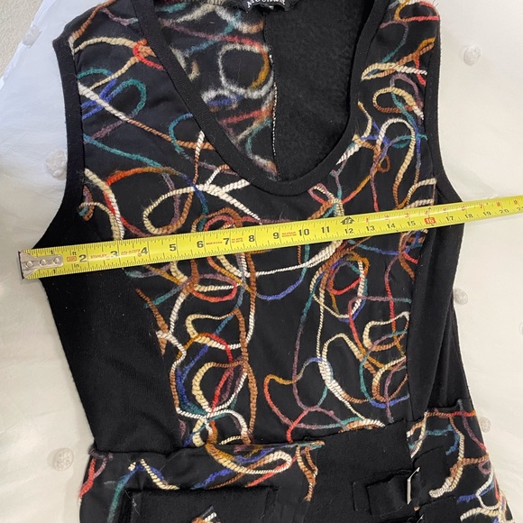 Multicolor Embroidered Mini Dress - Picture 7 of 10